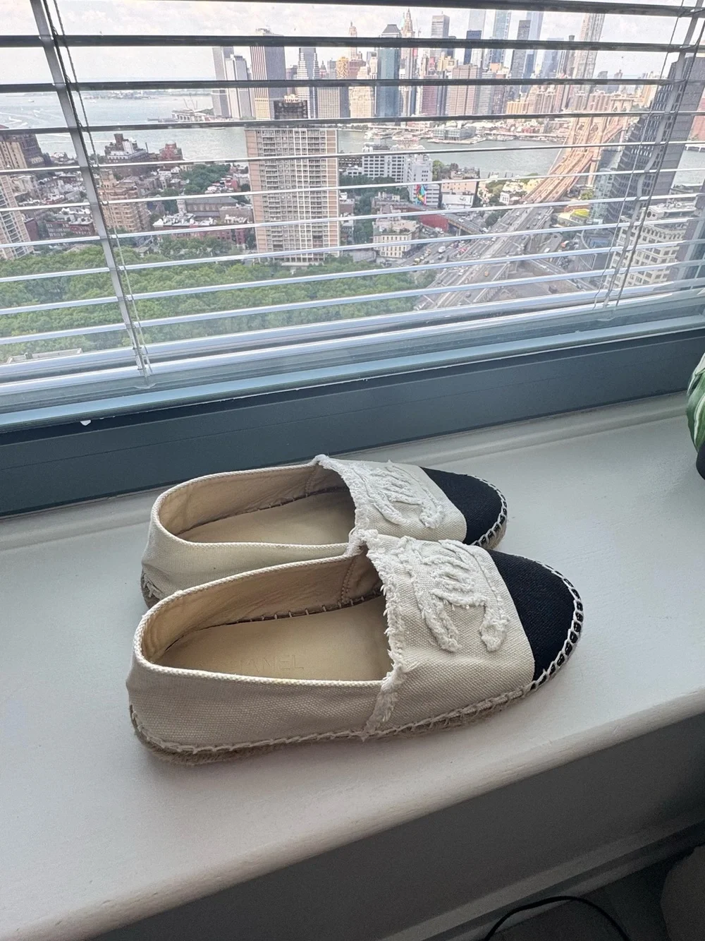 Chanel Canvas Espadrilles